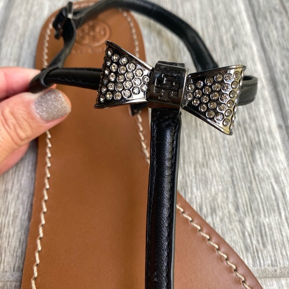 π π€ NWOT TORY BURCH sandals w/ rhinestone sz10 π©Ά - Picture 13 of 16